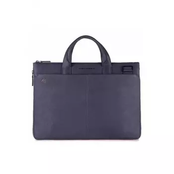 Сумка для ноутбука Piquadro Black Square, синий натур.кожа CA4021B3/BLU4