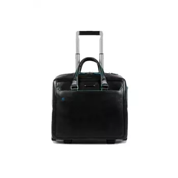 Сумка дорожная Piquadro BLUE SQUARE, 20x55x40см 20л. 2.58кг. кожа черный BV4729B2/N