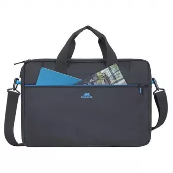 Сумка Riva 8057 для ноутбука 16" черный полиэстер