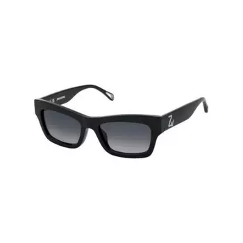 Солнцезащитные очки женские Zadig&Voltaire SZV366 Shiny Black (2SZV366530700)