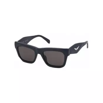 Солнцезащитные очки женские Zadig&Voltaire SZV367 Shiny Dark Blue (2SZV367520991)