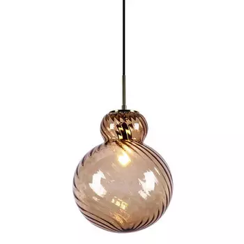 Подвесной светильник Amber RIBBED BASE