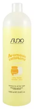 Шампунь для всех типов волос "Молоко и мед" серии Aromatic Symphony