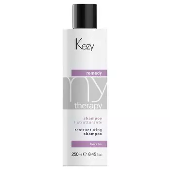 Шампунь реструктурирующий с кератином "Remedy shampoo" (Объем 1000 мл)
