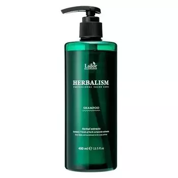 Шампунь для волос слабокислотный травяной с аминокислотами Herbalism Shampoo (Объем 400 мл)