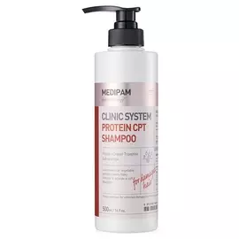 Шампунь для волос питательный с протеином Clinic System Protein Cpt Shampoo