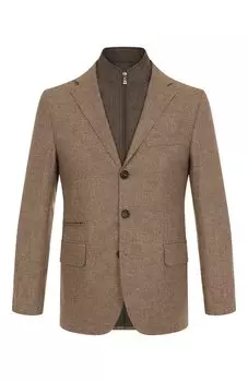 Пиджак из шерсти и кашемира Corneliani