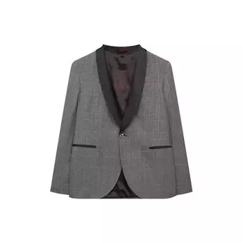 Пиджак из шерсти и льна Brunello Cucinelli