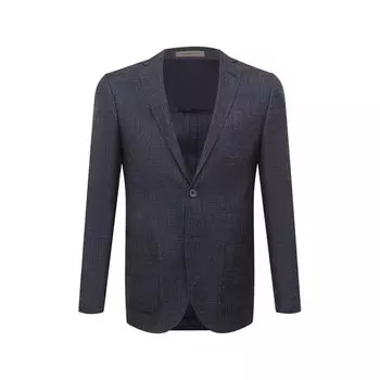 Пиджак из шерсти и шелка Corneliani