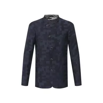 Пиджак из смеси льна и вискозы Giorgio Armani