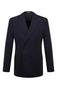 Пиджак из шелка и шерсти Corneliani