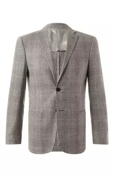 Пиджак из шелка и шерсти Corneliani