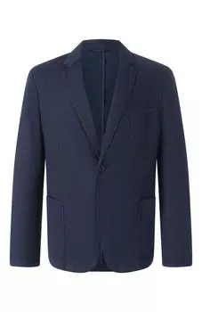 Пиджак изо льна и хлопка Giorgio Armani