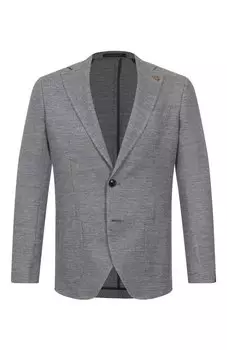 Пиджак изо льна и хлопка Sartoria Latorre