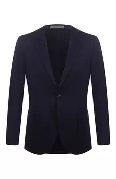 Пиджак из шерсти и хлопка Corneliani