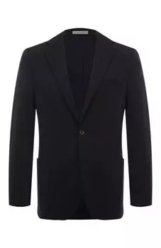Пиджак из шерсти и хлопка Corneliani