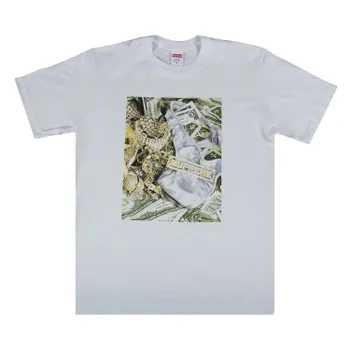 Футболка Supreme Bling Tee 'White', белый