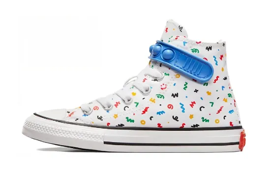 Детские парусиновые туфли Converse GS, White