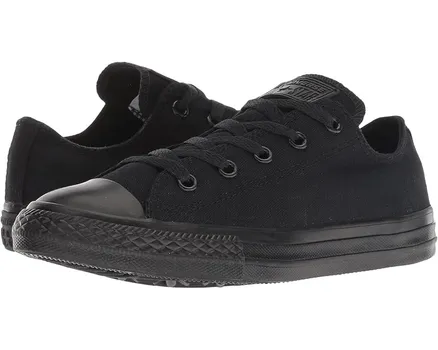 Кроссовки Converse Kids Chuck Taylor All Star Core Ox, цвет Black Monochrome