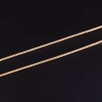 Цепь (серебро 925 пр. позолота) полновесная якорь 45 см