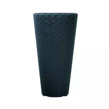 Кашпо для цветов Prosperplast Matuba Slim 57+18л, антрацит