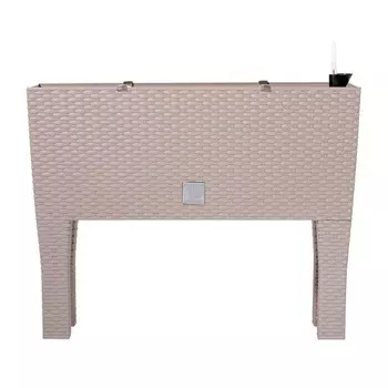Кашпо с автополивом Prosperplast Rato Case High 30л, мокко