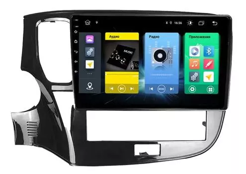 Головное устройство vomi FX482R10-MTK-LTE для Mitsubishi Outlander 3 2020+ (+ Камера заднего вида в подарок!)