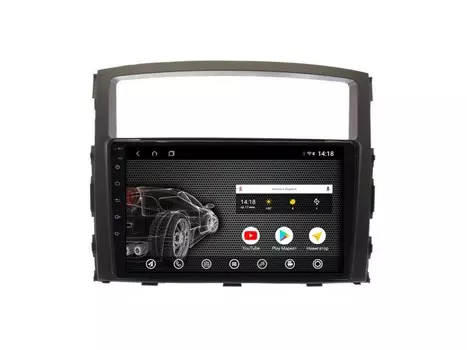 Головное устройство vomi ST2735-T3 для Mitsubishi Pajero 4 2006-2020 (+ Камера заднего вида в подарок!)