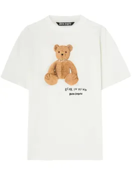Palm Angels футболка Bear In Mind, белый