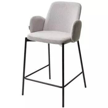 Полубарный стул NYX (H=65cm) VF119 светло-серый / VF120 серый (M-City)