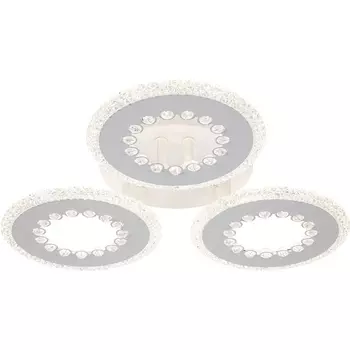 Потолочная люстра (+ночной режим) с пультом 10233/3 LED*66W Escada Dew 10233/3LED