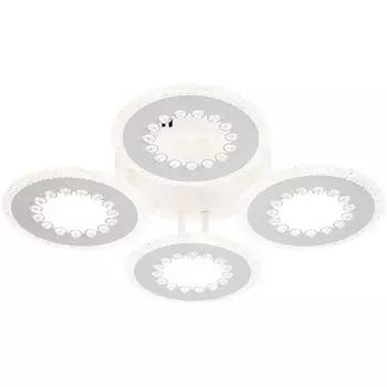 Потолочная люстра (+ночной режим) с пультом 10233/4 LED*84W Escada Dew 10233/4LED