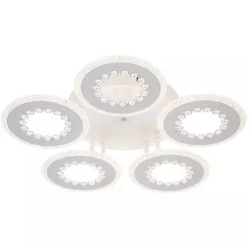 Потолочная люстра (+ночной режим) с пультом 10233/5 LED*105W Escada Dew 10233/5LED