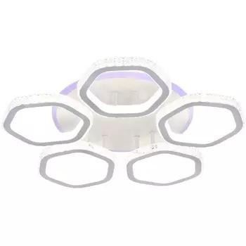 Потолочная RGB люстра (+ночной режим) с пультом 10263/5 LED*180+8W Escada Centauri 10263/5LED BL