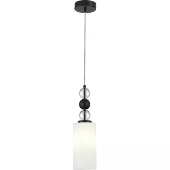 Подвесной свтильник ST Luce SL2003 SL2003.403.01 черный/белый E27 1*40W