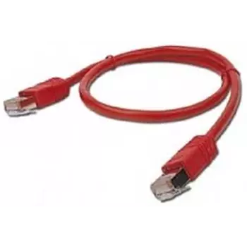 Патч-корд UTP кат.5e, 5 м, RJ45-RJ45, красный, CCA, Bion (BCL-PP12-5M/R)