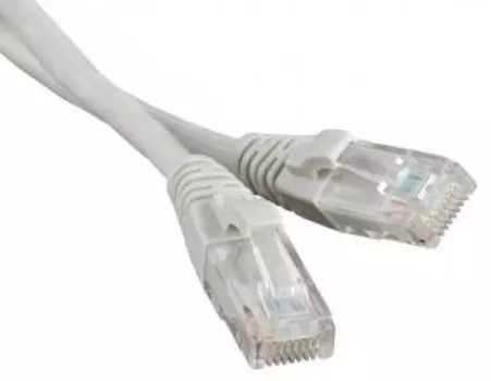 Патч-корд UTP кат.5e, 7м, RJ45-RJ45, серый, Lanmaster (LAN-45-45-7.0-GY)