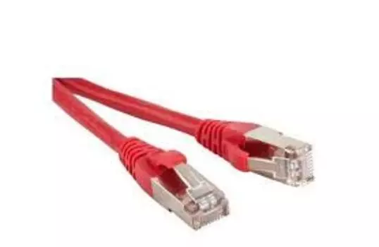Патч-корд UTP кат.6 5м, RJ45-RJ45, красный, Netko (NUTPBC.6-5m-4)