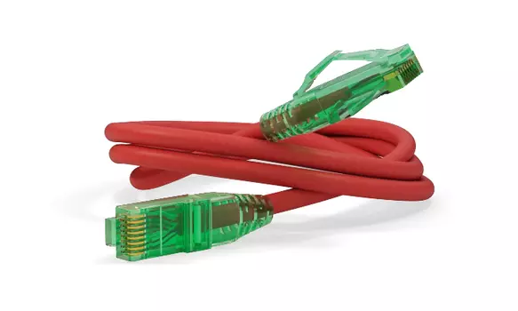 Патч-корд UTP кат.6a, 0.5 м, RJ45-RJ45, красный, CU, LSZH, Hyperline PC-LPM-UTP-RJ45-RJ45-C6a-0.5M-LSZH-RD (PC-LPM-UTP-RJ45-RJ45-C6a-0.5M-LSZH-RD)