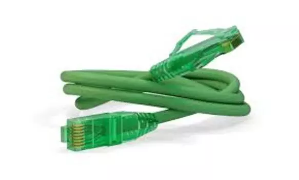 Патч-корд UTP кат.6a, 3 м, RJ45-RJ45, зеленый, CU, LSZH, Hyperline PC-LPM-UTP-RJ45-RJ45-C6a-3M-LSZH-GN (PC-LPM-UTP-RJ45-RJ45-C6a-3M-LSZH-GN)