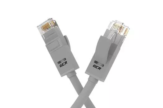 Патч-корд UTP кат.5e, 2м, RJ45-RJ45, серый, Greenconnect (VIVLNIC03-2.0m)