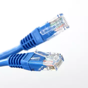 Патч-корд UTP кат.5e, 2м, RJ45-RJ45, синий, Aopen (ANP511_2M_B)