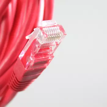 Патч-корд UTP кат.5e, 3м, RJ45-RJ45, красный, TELECOM (NA102-R-3M/NA102_RED_3.0M)