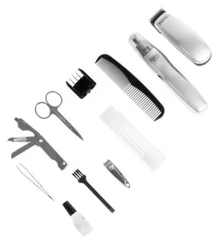 Набор триммер Wahl Travel Kit 9962-1816, 0.7-12 мм, серебристый