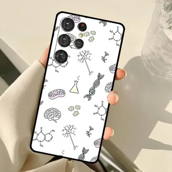 Наука Химия Кофеин Для Samsung Galaxy S22 Ultra S21 S20 FE S8 S9 S10 Note 10 Plus Note 20 Ultra Чехол Для Телефона Galaxy S10 5G