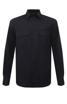 Хлопковая рубашка Brunello Cucinelli