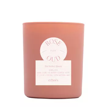 ECHOES ECHOES Маленькая свеча в стекле Rose & Oud 150 гр