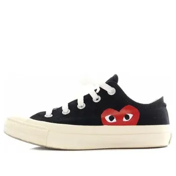 Кроссовки x comme des garcons play chuck taylor all star lo 'black' Converse, черный