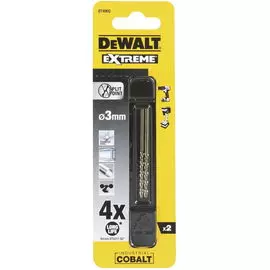 Сверло по металлу DeWalt COBALT DT4902 3х61мм 2шт