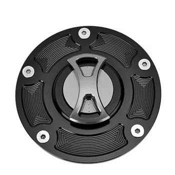 Крышка топливного бака мотоцикла без ключа для Ducati Monster 696 796 1100 EVO 899 959 1199 1299 Panigale Streetfighter S чёрный